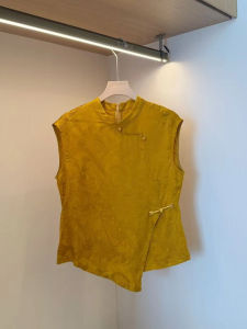 Shalldoer | Fashionable V-neck Embroidered Single-row Multi-button Short-sleeve Shirt Womens 2025 New Summer Thin Breathable Versatile Top