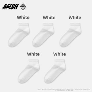 YIZHIYU | Antibacterial Deodorant Breathable Moisture-wicking Cotton Sports Socks