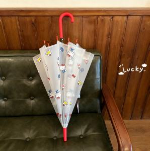 MUZHOUYU | Cute Portable High Appearance Transparent Long Handle Umbrella
