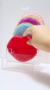 Jacquelle Bundle Magic Wash Package Makeup Remover - Pink Blue Lilac