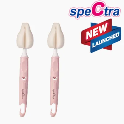 Spectra Teats Cleaner 2PCS Breast Pump Accessories Bottle Brush Cleaner Korea