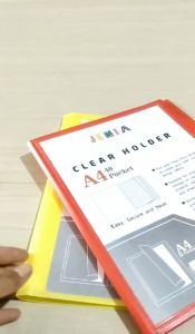 Clear holder A4 40 lembar Jenia-1 pcs
