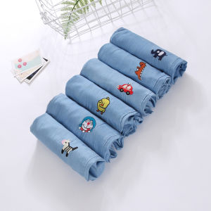 Lightweight Summer Mosquito-Resistant Casual Denim Pants for Children Silk Girls Casual Trousers Fashionable Kids Clothing