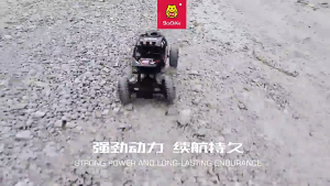 RC Truck With LED Light   Remote Control Climbing Car Toy Model Children Simulated Remote Control Off Road Vehicle