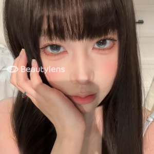BEAUTYLENS Pearl Grey soflens normal/minus(0.00s/d-8.00) 14.5mm 2PCS Lensa kontak 6bulan