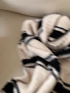 WY-XIXITIAO Personality Embroidered Bear Cotton Slippers for Men and Women Closed-Toe Couples Spring and Summer Home Silent Maternity Floor Shoes