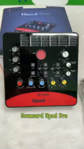 Souncard Upod Pro hát Livestream-Thu âm chuyên nghiệp với nhiều tính năng cao cấp