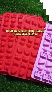 Cetakan Permen Ager Jelly Coklat Berbentuk Silikon Candy Chocolate