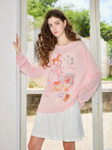 Toyouth | Boho Style Pony Print Tshirt Light