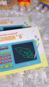 (เสียงไทย) เกมคณิตศาสตร์ บวกลบคูณหารตัวเลข ฝึกสมองเสริมพัฒนาการ + กระดาน LCD วาดเขียนลบได้ สำหรับเด็กๆวัยเรียนรู้ 3+