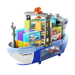 MABAOMABAO | Large Ship Shaped Alloy Car Toy For Boys 3-6 Yrs