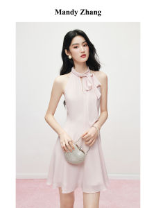 Strapless Bowknot Design Dress