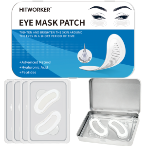 4PCS microneedle hyaluronic acid patch eye and facial facial mask effectively moisturize skin deeply tighten delicate skin