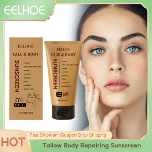 EELHOE | Eelhoe Tallow Body Repairing Sunscreen Oil Control Lasting Waterproof Full Coverage Keep Refresh For Oily Skin Sunscreen Lotions