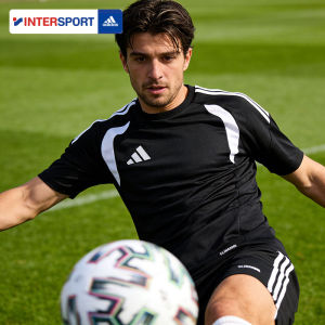 adidas | Áo Thun Bóng Đá Nam Kiểu Đơn Giản Chống Thấm Mồ Hôi Thu