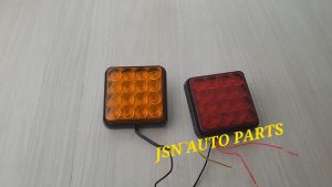 J115S13 SD-6003 12V OR 24V 16LED RED ORANGE GREENSQUARE CAR AND TRUCK TRAILER LORRY TRUCK FLASH LIGHT LAMP KELIP KELIP