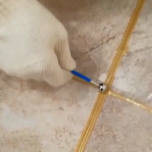 4pcs Caulk Applicator Spuit / Alat Dempul Nat Keramik