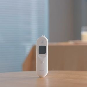 Thejoyful เครื่องวัดไข เทอร์โมมิเตอร์หู เครื่องวัดอุณหภูมิในหู Ear thermometer จอแสดงผล LED เก็บข้อมูลการวัดได้ ใช้ถ่านAAA รับประกันสินค้า 2ปี