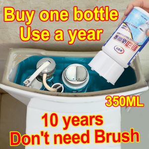 💦10 years Dont need Brush Toilet💦Automatic Toilet Bowl Cleaner 350ml Auto Releasing Dirt Removal Sterilization and Deodorization Toilet Cleaner Gel Automatic Toilet Cleaning Toilet Flush Cleaner Blue Soap Toilet Cleaner Automatic Bleach