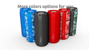 [Philippine In Stock]ZEALOT S51 Portable Bluetooth TWS Speaker Bass Powerful Wireless Subwoofer Waterproof Sound Box Support FM Radio USB TF card