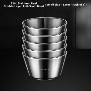Korade | Heat-Resistant Double-Walled Stainless Steel Bowl