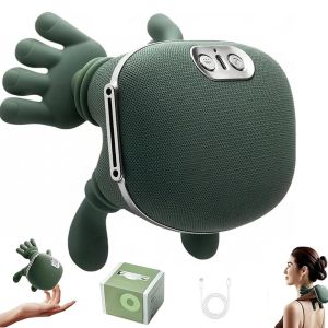 iKeener | Neck Shoulder Massager 4D Bionic Finger Wireless 3 Levels Brushless Motor Kneading Massage Pillow Neck Waist Leg Muscles Relax