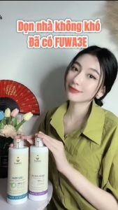 Combo 3 Chai Nước Lau Đa Năng Fuwa3e 500ml Hương Nhu Khử Khuẩn 99% An Toàn Cho Mọi Bề Mặt