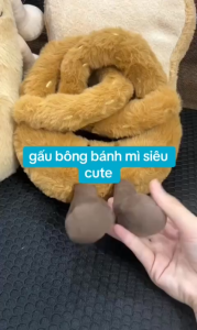 Gấu bông hình chiếc bánh mỳ mới nhất 2025