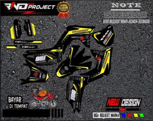 DECAL STICKER CRF FULLBODY BISA CUSTOM nama dan nomor