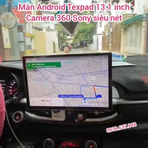 (Hướng dẫn lắp đặt) Màn hình DVD Android Texpad 13.1 inch ram 4Gb liền cam 360 cao cấp tặng vietmap S1 bản quyền