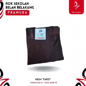 ROK PRAMUKA PANJANG BELAH BELAKANG WARNA COKLAT PRAMUKA ROK SPAN PRAMUKA SMP SMA SMK MTS MA UKURAN BIG SIZE ROK SPAN BELAH BELAKANG COKLAT PRAMUKA SMP SMA