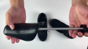 1 Pair Shoe Tree Flexible Stretcher Shaper Spring Type Men and Women Plastic Spring Shoe Brace