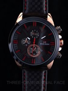 SRD Jam Tangan Pria Kuarsa Bulat Bisnis Klasik Tali Kulit Jam Tangan Cowok COD Waterproof Tahan Air 30M Hot Kalender Date Kuarsa Luminous Display Bercahaya Kaca Hardlex Glass Tebal Tahan Gores Gaya Simple Elegan Trendi Kekinian - JV2