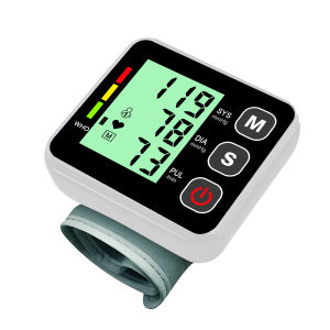 Wrist Blood Pressure Monitor - Digital Sphygmomanometer Tonometer & Tensiometro Accurate Blood Pressure Meter with LED Display