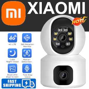 Xiaomi CCTV Camera Connect Cellphone V380 PRO IP Security Cameras Voice and Speaker 1080P Wifi Connect to Cellphone Smart Night Vision IP Camera Waterproof 360 Portable monitor Two-way audio Loop Recording