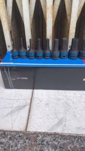 Đầu tuýp đen 1/2 inch bit lục giác H4-H19 Kingtony 405516M