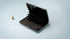 Ogon Smart Case V2 Large Engraving Edition ( Space Case ) Aluminium Wallet