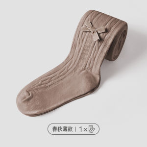 Childrens Thin Fleece Leggings Spring Autumn Wear Outerwear Tights Girls Pantyhose Grey Fleece Leggings Kids Fashion Socks