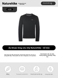 NatureHike | Áo Khoác Fleece Cổ Polartec Ấm