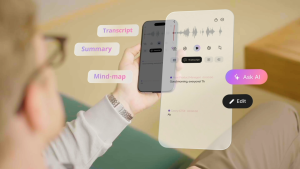 Plaud NotePin Wearable AI Voice Recorder AI Note Taker Smart Transcription and Summarization