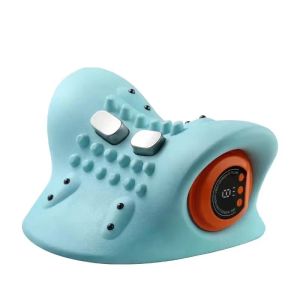 Máy Massage Toàn Thân Không Dây Di Động Sạc USB Có Chức Năng Làm Nóng Giúp Thư Giãn Cổ Cho Nam Và Nữ