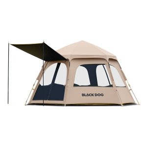 BLACK DOG | Outdoor Quick Set Up Hexagonal Tent Tarp