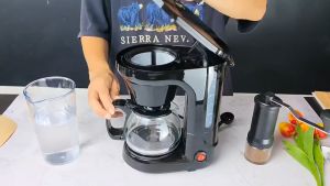 Coffee Maker Electric Coffee Machine 650ML Portable Coffee Machine Complete Set Household American Drip Coffee Maker