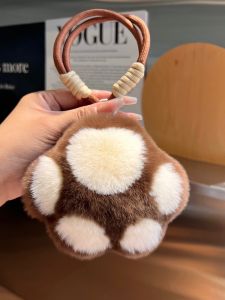 น่ารัก จริง Otter กระต่ายขนสัตว์ Bear Paw รถพวงกุญแจตุ๊กตา < Ne2> ตุ๊กตากระเป๋าหนังสือแขวนตกแต่งคุณภาพสูง < Ne3> ของเล่นอุปกรณ์เสริม