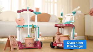 Kids Cleaning Toys Pretend To Play Cleaning Sets And Household Hygiene Simulation Broom Vacuum Cleaner Tool Kids Gift