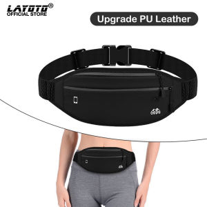 LAYOTO Sports Waist Pack Bag Pouches Waist Belts Bag Cross Body Bag Chest Bag Adjustable Running Pouch Women Waterproof Crossbody Bag Money Phone Waist Fanny Pack Jogging Belt Fanny Pack for Workouts Sports Outdoor