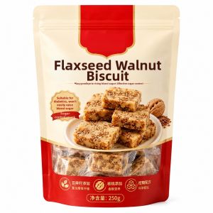 WENXIANGZAN | No Added Sugars Walnut Linseed Crisp Suitable for Diabetics