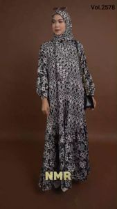 NMR Gamis Marbella Vol 2578-4 (INC HIJAB)