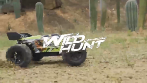 RC Monster Truck 20km/h High Speed Off Road Buggy 2.4GHz Remote Control Car Big Tire All-Terrain Racing Vehicle Toys for Boys