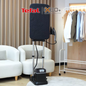 Tefal Ixeo+ Iron Steamer (QT15) (All-In-One Solution 3 position SmartBoard removable base no settings) (Sterika baju)